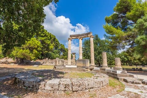 Transfert privé d'Athènes à Ancienne (Archaïe) Olympie