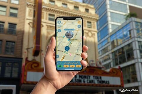 Michigan Avenue Rendezvous GPS App Wandertour Mobile Game
