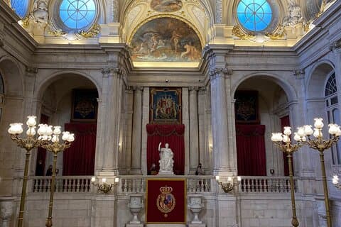 Madrid: Visite semi-privée du Palais Royal