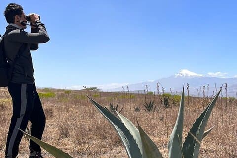 Middle of the world, Volcano view with Indigenous Rituals