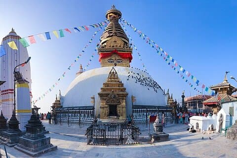 Halve dag stadstour door Kathmandu met chauffeur