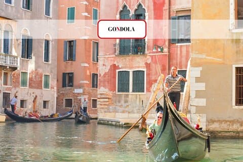 Charmante Balade en Gondole sur le Grand Canal & Gondola Gallery™