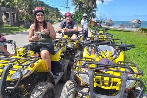 ATV, Zipline,Wildlife Encounter,Food Tasting and Beach