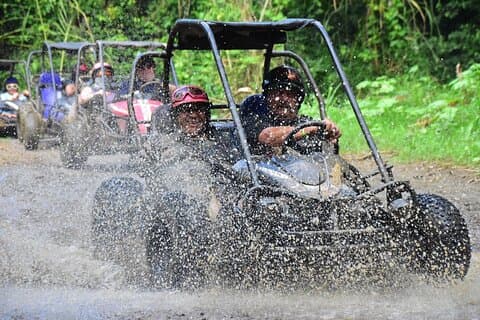 Roatan Eco Dune Buggy Sloths Safari Beach Adventure