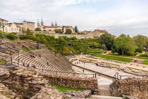 Skip-the-line oude theater van Fourviere Lyon privétour