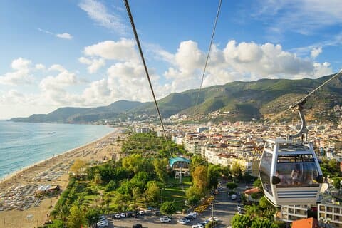 Scenic Alanya Views and Cultural Gems Tour with Cable Car
