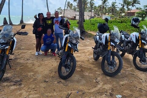 Tour de aventura en moto en Punta Cana