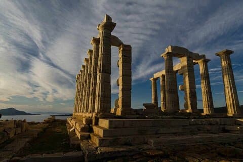 Kaap Sounio en Tempel Poseidon Tour met Zwemmen