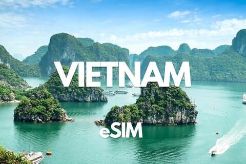 Ho Chi Minh-data eSIM 500 MB pr. dag til 20 GB - 30 dage