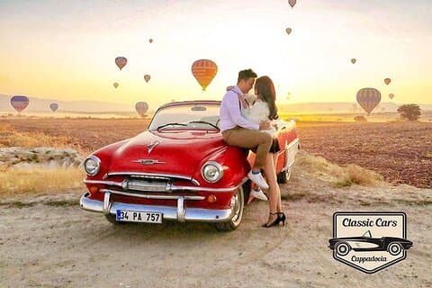 Klassieke autotour in Cappadocië Zonsopgang/zonsondergang