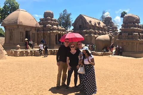 Privat Mahabalipuram-tur fra Chennai med kvindelig vært