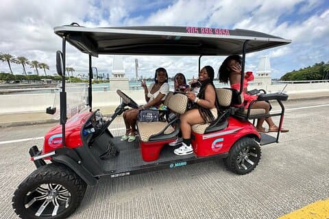 Privat Golf Varukorg Rundtur i Miami Beach