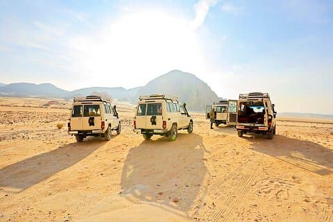 Sunrise Beduin Village Tour, Kamelritt & Transfer von Hurghada