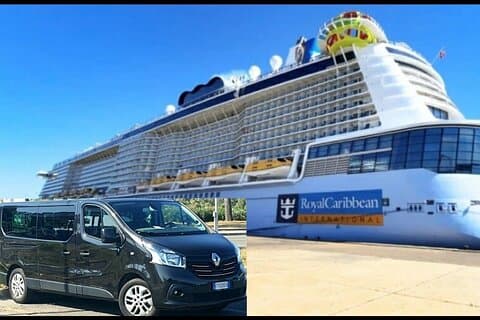 DA Rome to your cruise ship in Civitavecchia Port