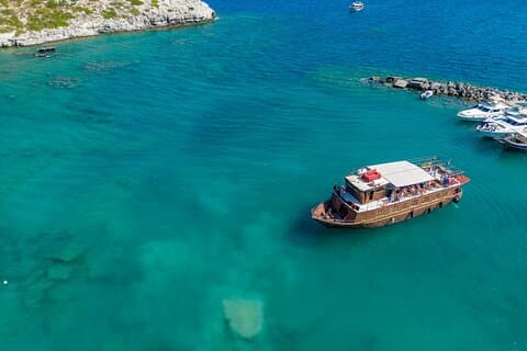 Captain Sparrow Every Day Lindos by Boat With Swimming