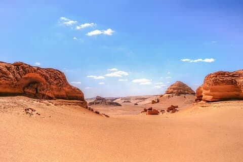 Fayoum Oasis från Kairo med pickup