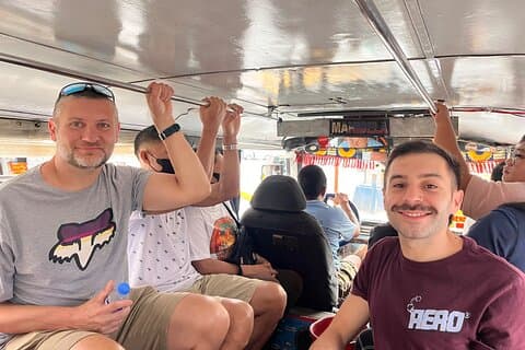 The Jeepney & Tuk Tuk Adventure ride with Local Guide