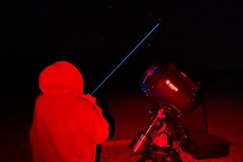 Stargazing-turné med teleskop och videoastronomi i Sedona