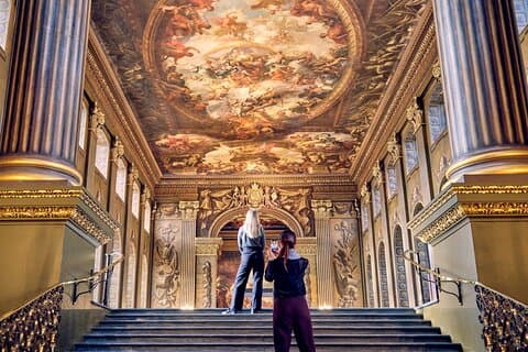 Old Royal Naval College - Heimat der Painted Hall, Greenwich
