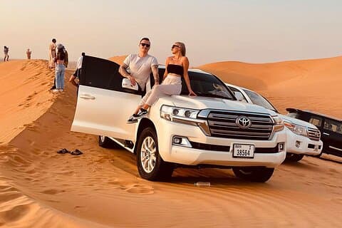 Dubai: Private Desert Tour with Air conditioning Premium camp