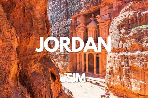 Jordan Data eSIM de 500 MB por dia a 10 GB - 30 dias