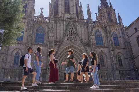 Panoramic Barcelona and Montserrat with Cog-Wheel Train