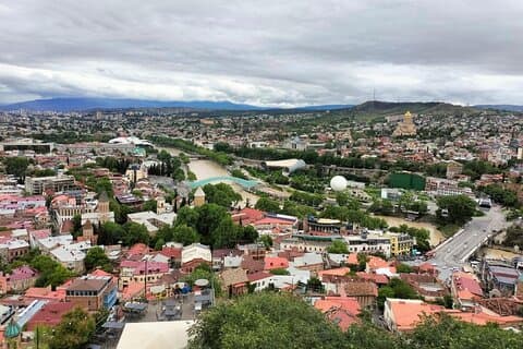 Visite privée à pied de la ville historique de Tbilissi
