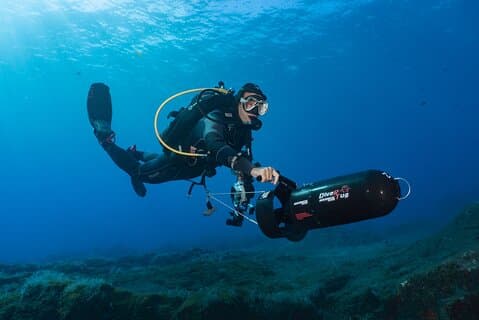Funchal: DPV Scooter Dive Adventure - for certified divers