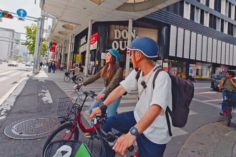 Cycle Around Hiroshima with Okonomiyaki Meal
