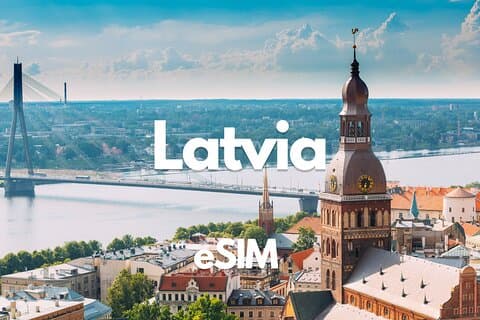 Riga Data eSIM 0,5 GB dagligen till 50 GB 30 dagar