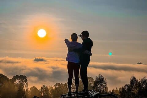 Privat Mt Batur Sunrise Jeep Adventure med transport fra Ubud