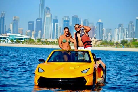 Expérience de jet-car de luxe à Dubaï