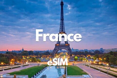 Bordeaux Dati eSIM da 0,5 GB al giorno a 50 GB 30 giorni