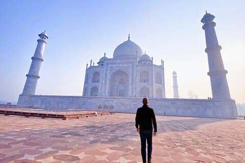 Private Sunrise Taj Mahal og Agra Day Tour fra Delhi