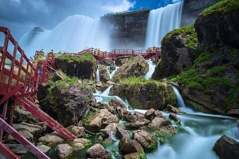 Visite des chutes du Niagara aux États-Unis avec bateau, grotte, observation et plus