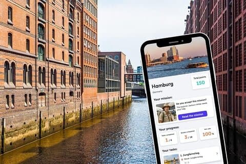 Hamburg Exploration Private Game en stadstour op je telefoon