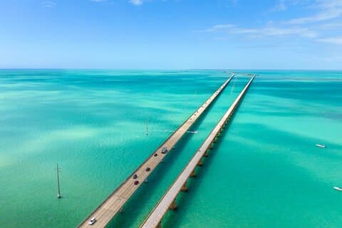 Miami till Key West busstur med berättarröst