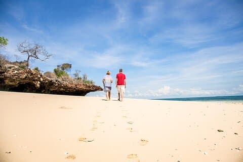 Full Day Mtende Beach+ Kuza Cave+ Paje Beach and Rock restaurant