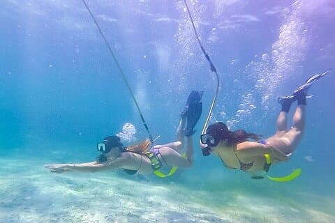 Cruzeiro com festa de Punta Cana com mergulho Hookah e mergulho com snorkel
