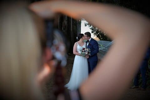 Séance photo privée professionnelle avant le mariage à Noosa