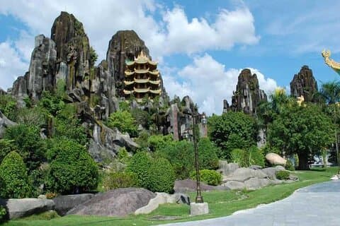 Montañas de Mármol para grupos pequeños, cueva Am Phu y montañas de los Monos