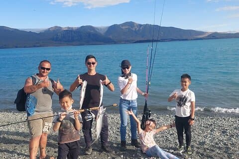 2 heures de pêche au lac Tekapo