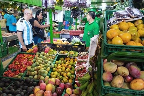Degustação de frutas privada e City Tour em Medellín