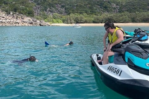 Magnetische eiland snorkel jet skitour