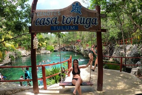Cenotes Casa Tortuga Gids Tour met Ticket