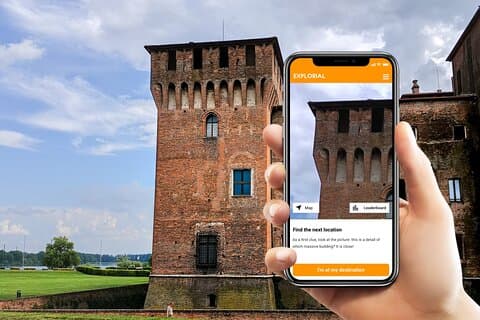 Tour autoguiado de búsqueda del tesoro y lugares de interés de Mantua