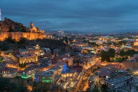 Turné i Tbilisi och Mtskheta