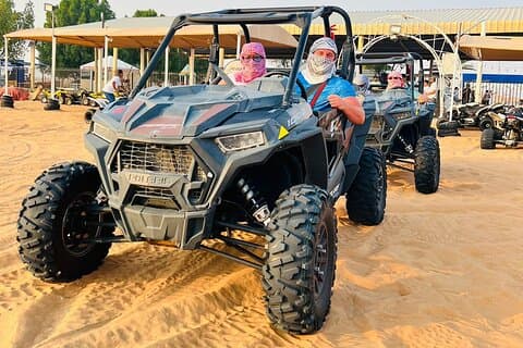 Dune buggy Dubai Tour Mattina & Sera Base privata