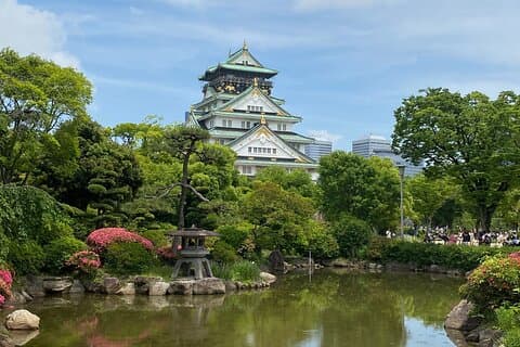 Lockelse av Osaka Walking Day Tour med en lokal guide