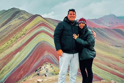 Caminhada na Montanha das Sete Cores saindo de Cusco
